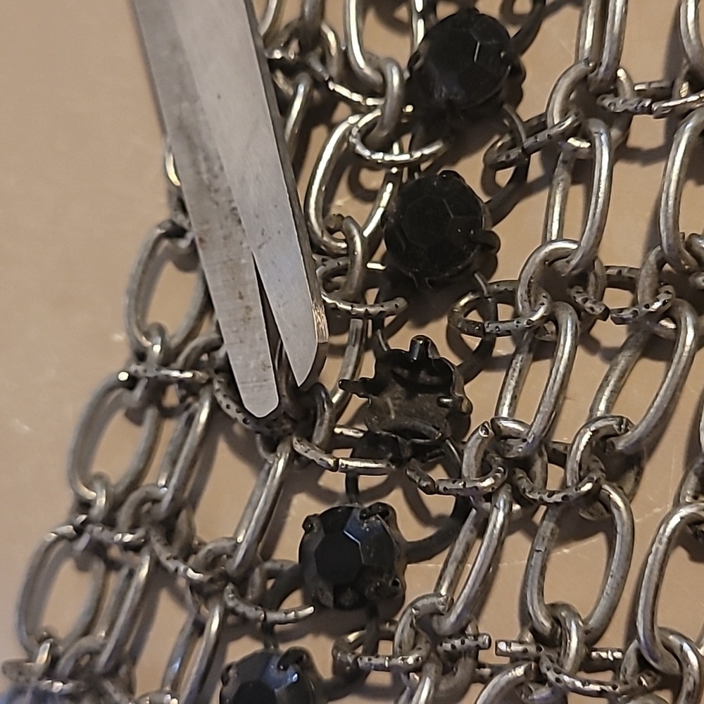 Braided Chain Bracelet Rhinestones - Picture 11 of 13